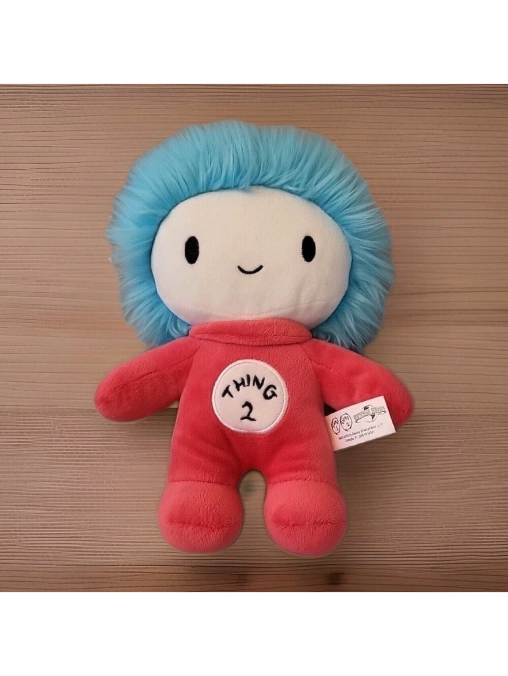 Universal Studios Dr Seuss Thing 2 Stuffed Plush Toy Doll Cute 10 Inches 2014